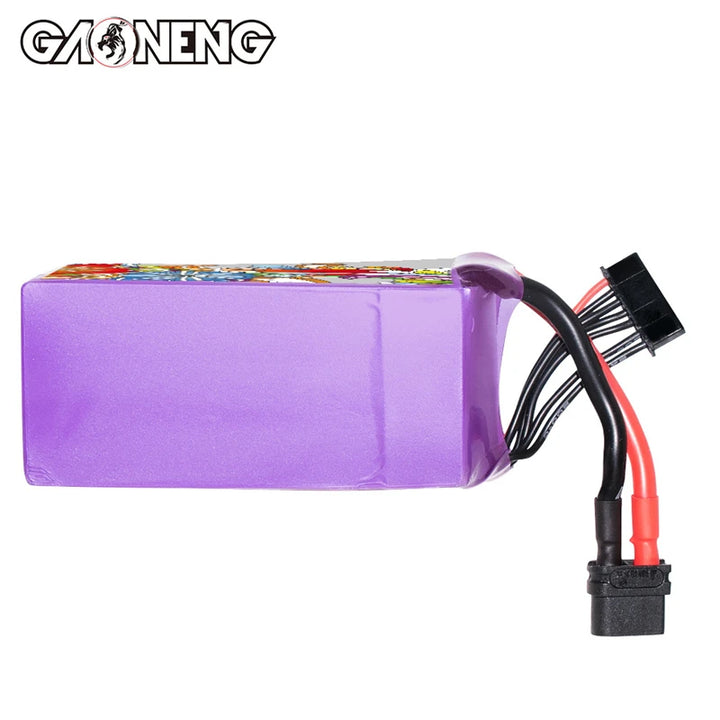 GNB 6S 22.8V 1850mAh 120C LiPo Battery XT60 for FPV Racing