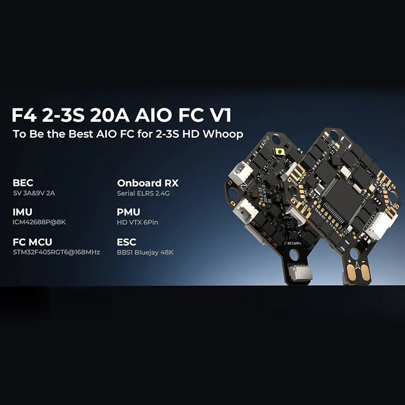 BETAFPV Pavo Pico II 2 O4 Brushless Whoop Quadcopter 2026