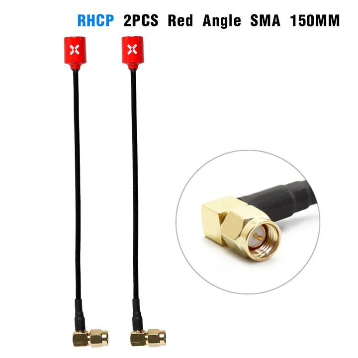 Foxeer Micro Lollipop 5.8GHz FPV Antenna 2.5dBi — RHCP/LHCP, UFL/SMA/RP-SMA, 1PC or 2PC