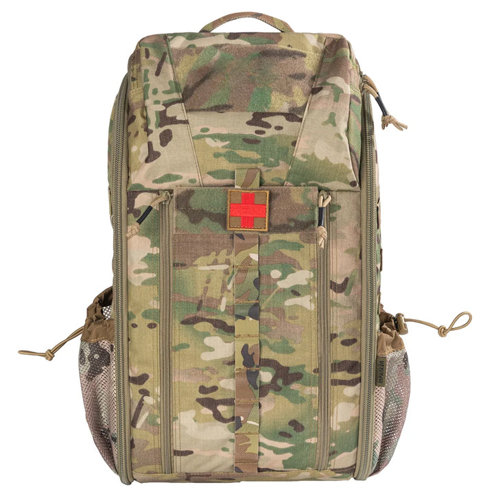 DUTRIEUX Medical Assault Pack Tactical Backpack — Oxford, Internal Frame, 30×18×54cm, Multicam / Army Green / COB / Black