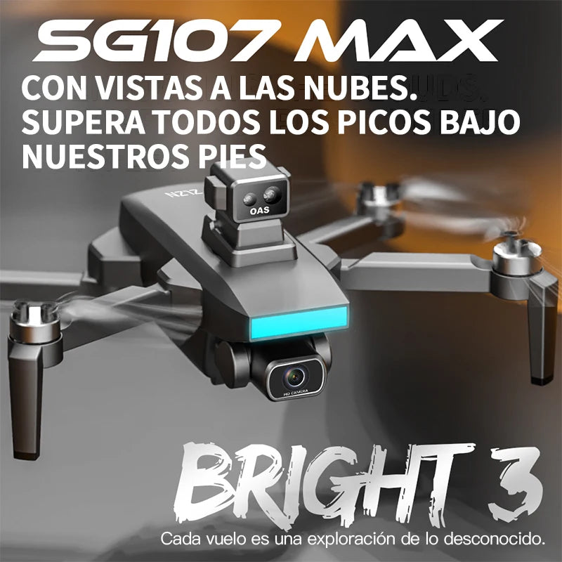 SG107MAX Drone Professional 4K Camera GPS 5G WIFI Obstacle Avoidance Brushless Motor Mini RC Drone