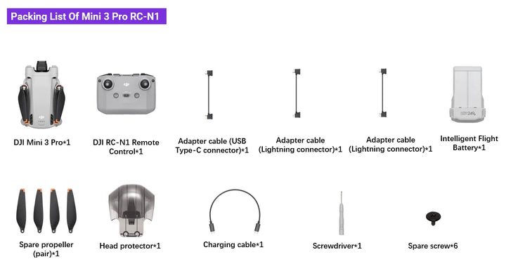 2023 New Arrival Original Camera Drone  Mini 3 Pro Ultralight Less Than 245g With GPS