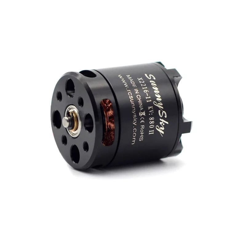 SunnySky X2216 2216 880KV 1100KV 1250KV 1400KV 1800KV 2400KV II Outrunner Brushless Motor For RC Models 3D airplane