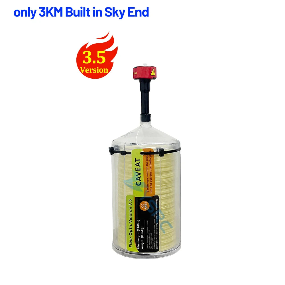 FPV Drone Optical Fiber Image Data Module 1km/2km/3km/5km/10km Anti-interference Relay Extender Optical Link Sky Up to 20km