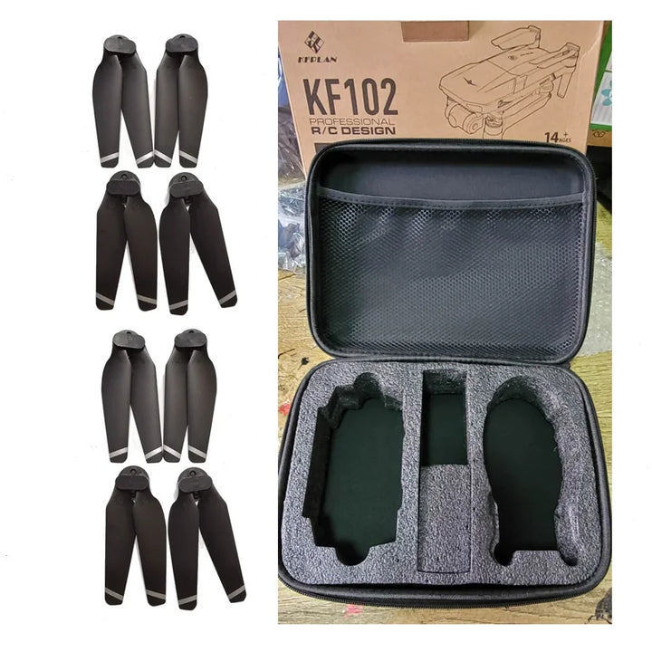 KF102 Original Accessory Propeller Props Maple Leaf Storage Bag for KF102 PRO GPS Drone Brushless Motor Quadcopter Spare Part