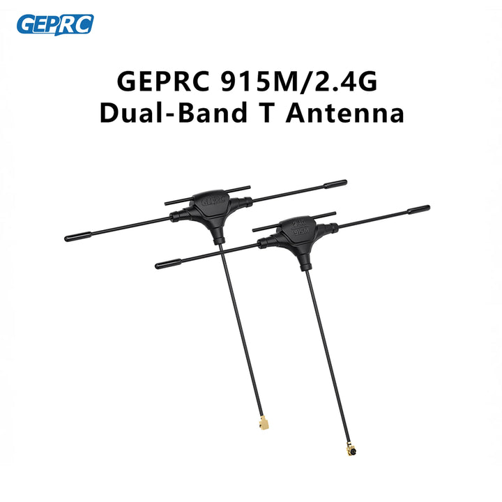 GEPRC 915M/2.4G Dual-Band T Antenna 80mm ELRS Dual-band Receivers DIY RC FPV Quadcopter Freestyle Drone Replacement Parts