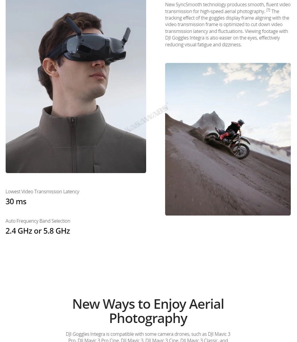 dji goggles integra combo Original DJI Goggles Integra Motion Combo 1080p Micro-OLED 100Hz 700 Nits HD Display Stunning Colors 410g Two-Hour Battery Life