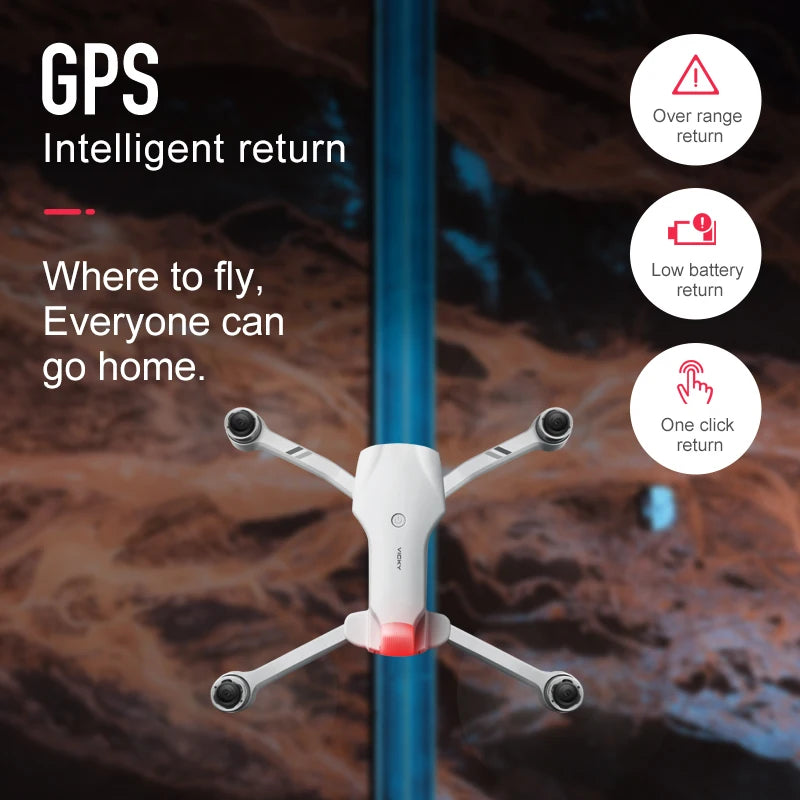 F10 GPS Professional Drone 8K HD Dual Camera With 5G WIFI Wide Angle Obstacle Avoidance Brushless Foldable Quadcopter 2 km Dista