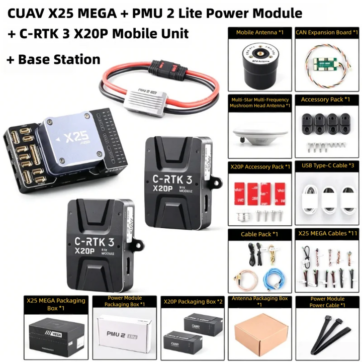 CUAV X25 MEGA Industrial ArduPilot/PX4 Flight Controller