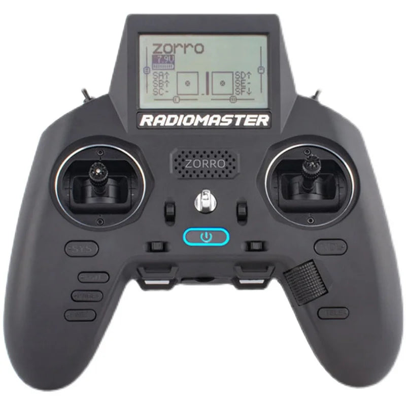 RadioMaster ZORRO Radio Controller - ELRS 16CH 2.4GHz Hall Gimbals Compact Gamepad Style EdgeTX for FPV Racing Freestyle