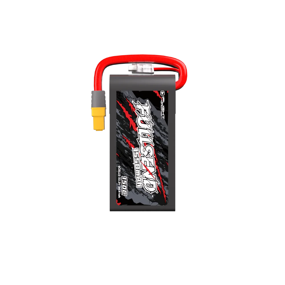 iFlight Fullsend 6S 1550mAh LiPo Battery — 150C, 22.2V, XT60H, FPV