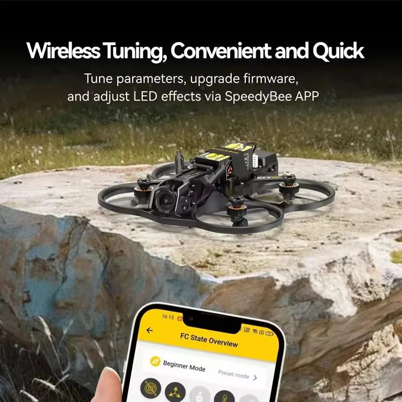 SpeedyBee Bee25 2.5" HD FPV Cinewhoop — DJI O4/O3/Runcam Link, ELRS 2.4G / TBS CRSF
