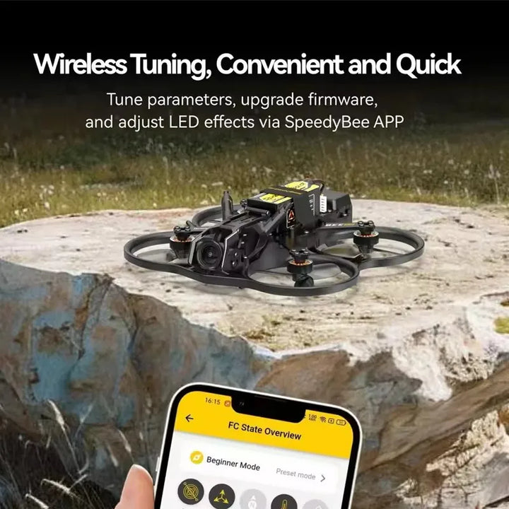 SpeedyBee Bee25 2.5" HD FPV Cinewhoop — DJI O4/O3/Runcam Link, ELRS 2.4G / TBS CRSF