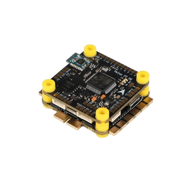 T-Motor Velox Cine F7 SE Stack — F7 FC + V50A 6S 4-in-1 ESC for FPV Cinewhoop Drones