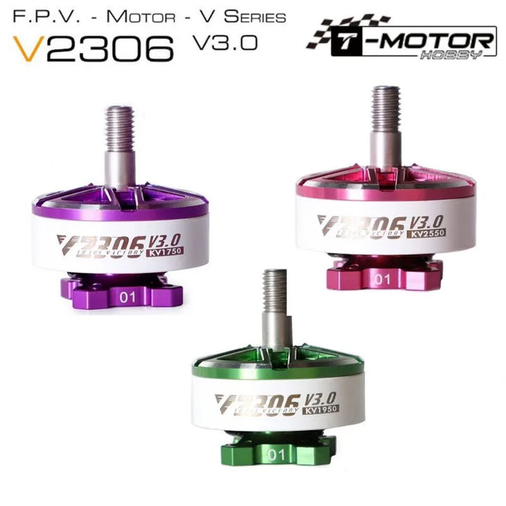 Original 4Pcs T-Motor Velox V2306 V3 1750KV 1950KV 6S 2550KV 4S Brushless Motor For FPV Freestyle Drones DIY Parts