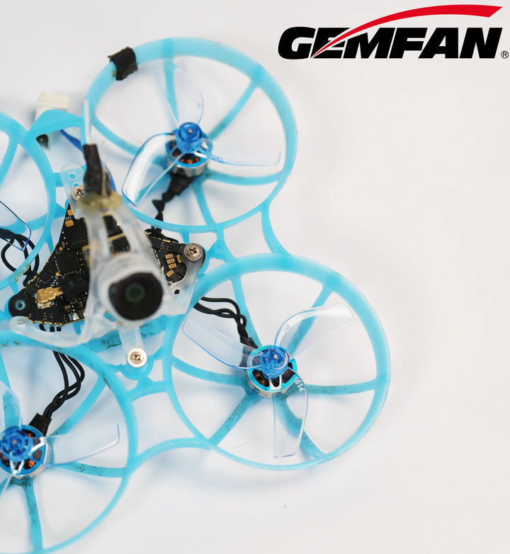 Gemfan 1614-3 40mm 3-Blade Micro Whoop Props 8 Pairs 1mm/1.5mm for 0802 Motors