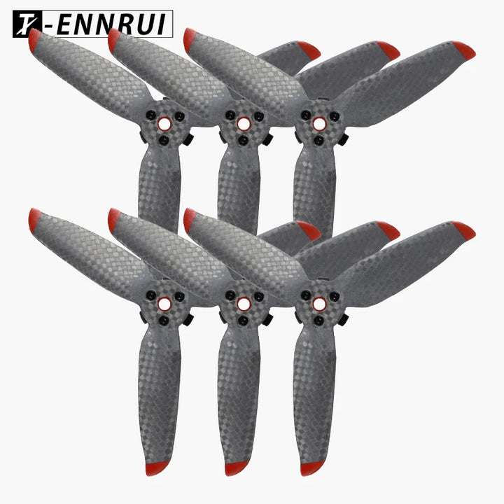 Copy Hot Selling 5328F Carbon Fiber 3-Blades Quick-Release Propeller for DJI FPV Combo Drone Accessories Parts