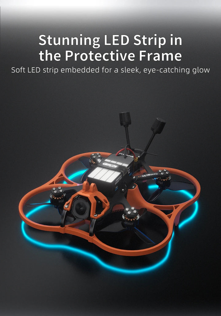 GEPRC Cinelog30 V3 RC Freestyle Drone O4 Pro Air Unit /WTFPV SPEEDX2 1404 3850KV TAKER F722 45A 32Bit AIO 16MB FPV Quadcopter