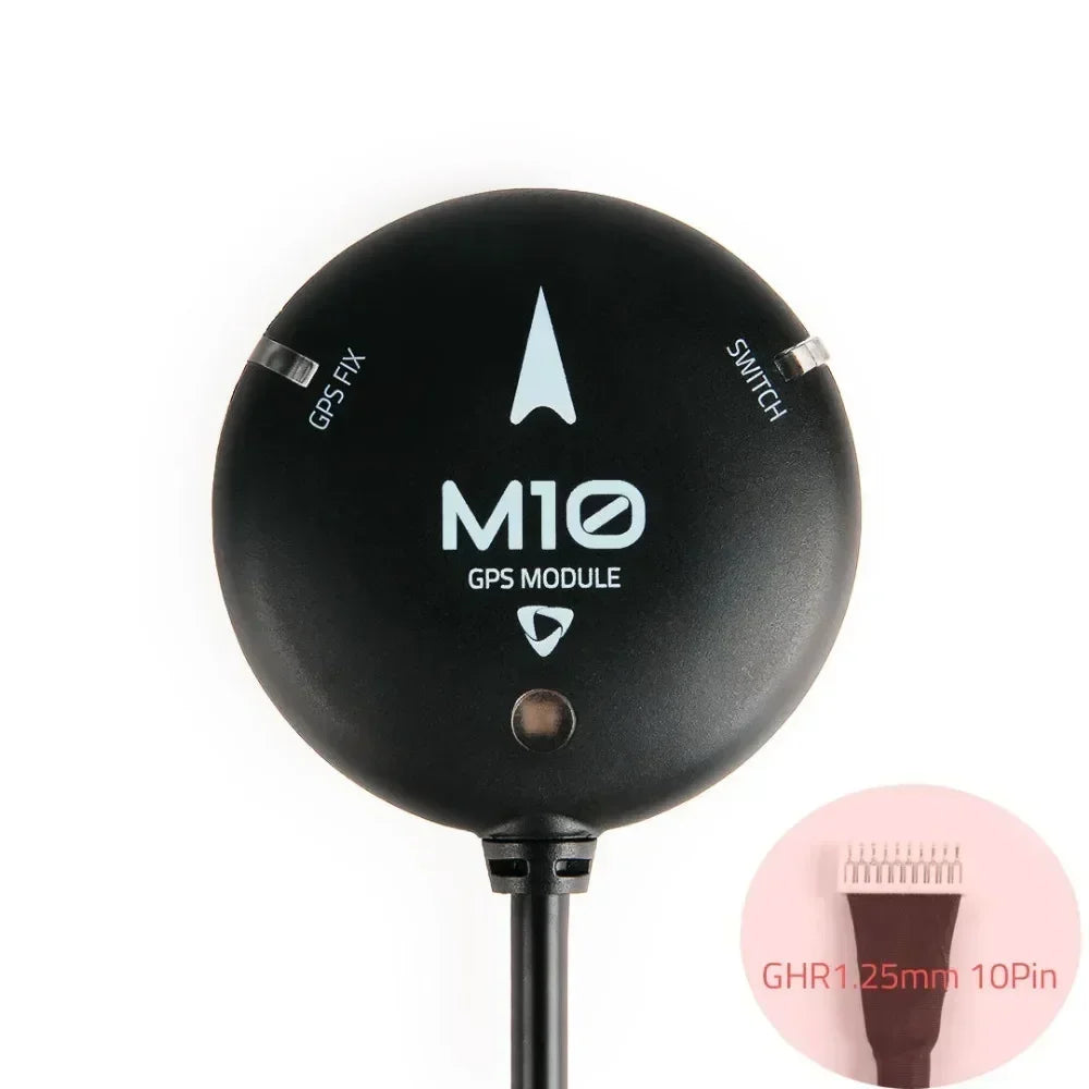 Holybro M10 GPS Module — u-blox M10, 4-Constellation GNSS, IST8310 Compass, LED, Buzzer