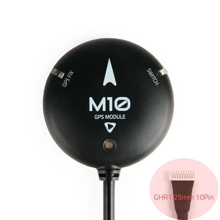 Holybro M10 GPS Module — u-blox M10, 4-Constellation GNSS, IST8310 Compass, LED, Buzzer