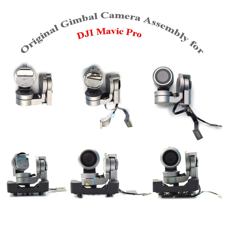 Genuine PTZ Camera with Signal/Flexible Cable and Shock-absorbing Bracket PTZ Mainboard Replacement For DJI Mavic Pro