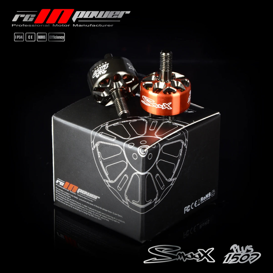 Rcinpower SmooX 1507 Plus 2680KV 3800KV 4200KV 4-6S Brushless Motor For FPV racing 3"-5" Drone Freestyle RC Multicopter Frame