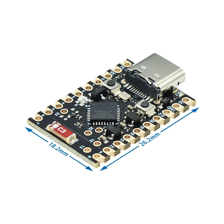 1-20pcs ESP32-C6 SuperMini Development Board Microcontroller Programming Learning Controller Core Board