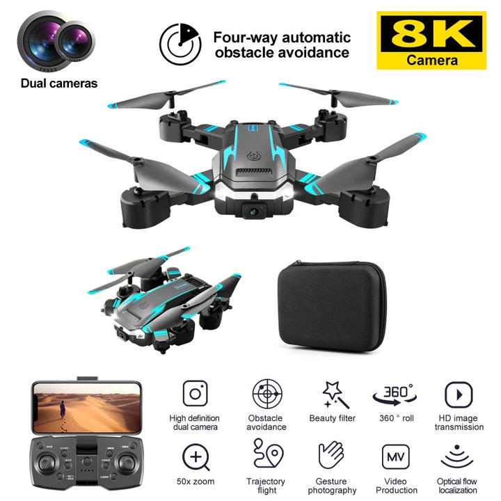 New S6S 4K Mini Drone GPS 5G Wifi HD EIS Camera Optical Flow Brushless Motor Foldable Quadcopter RC Helicopter Gifts Dron Toy