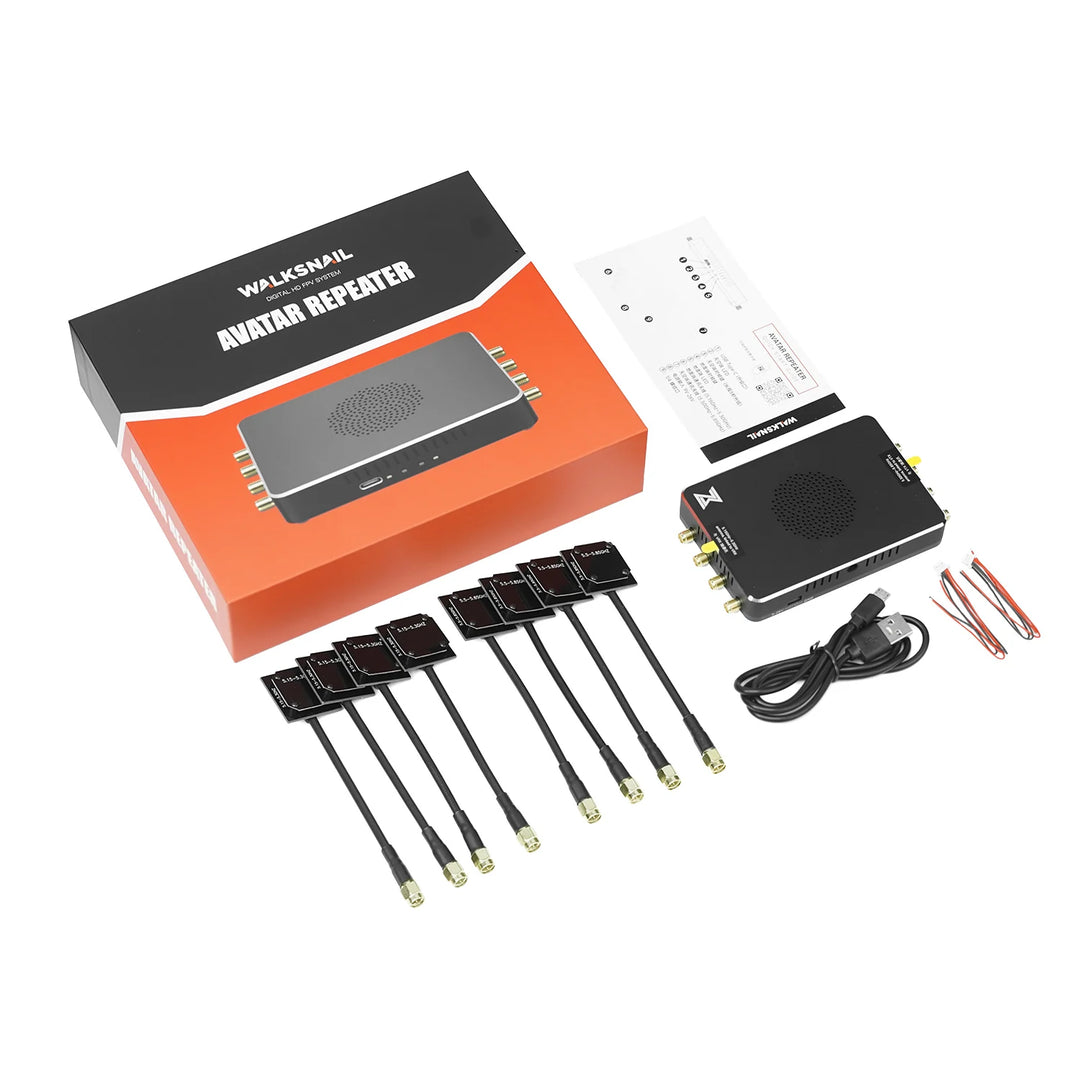 CADDX Walksnail Avatar Repeater For DIY FPV Drone Signal Amplification Extension For Racing Drone RC Model