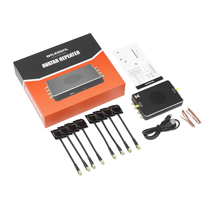 CADDX Walksnail Avatar Repeater For DIY FPV Drone Signal Amplification Extension For Racing Drone RC Model