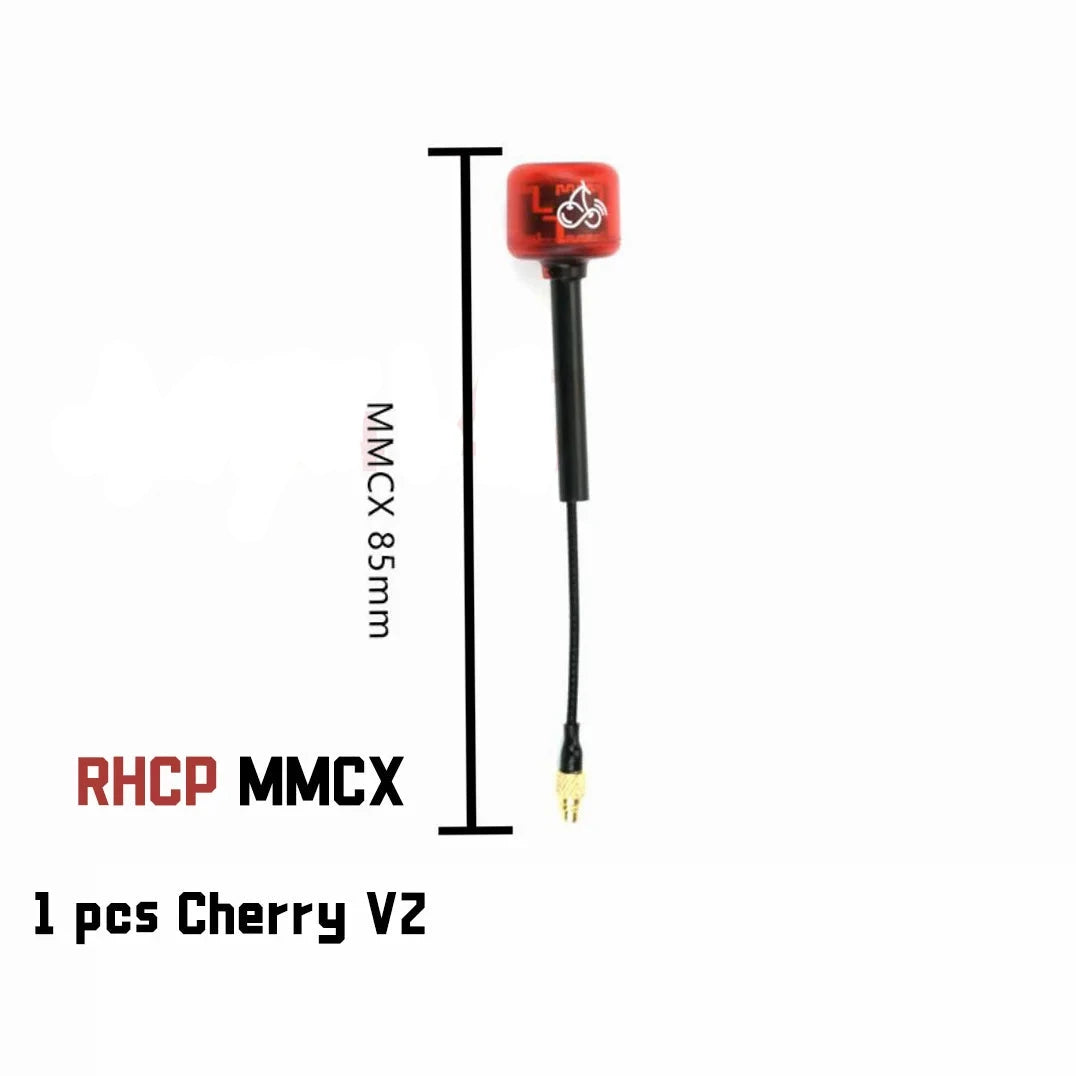 RUSHFPV Cherry 2 II 5.8G 1.8dBi FPV Antenna - SMA/MMCX/UFL LHCP/RHCP 230mm/150mm Long Range