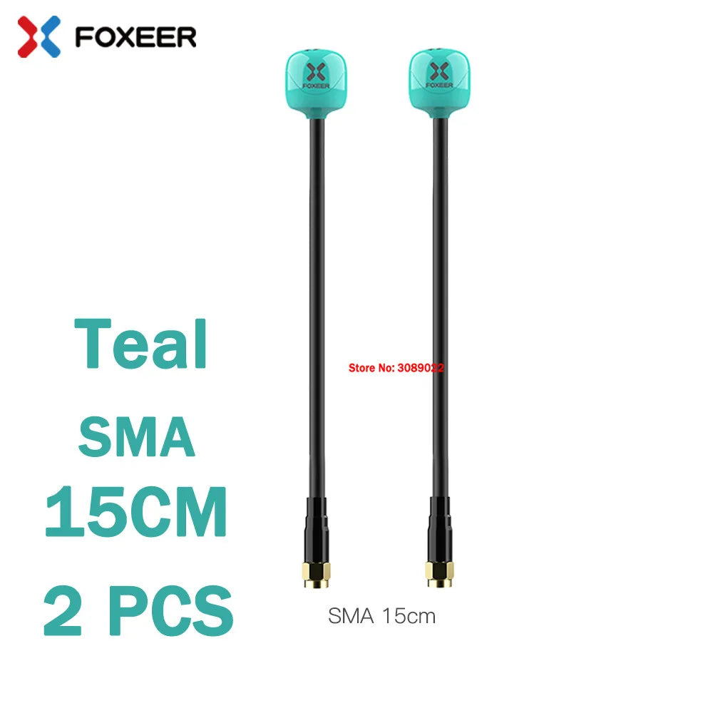 Foxeer Lollipop 4 Plus 5.8GHz FPV Antenna 2.6dBi RHCP — SMA / RP-SMA / UFL / MMCX, 1PC or 2PC