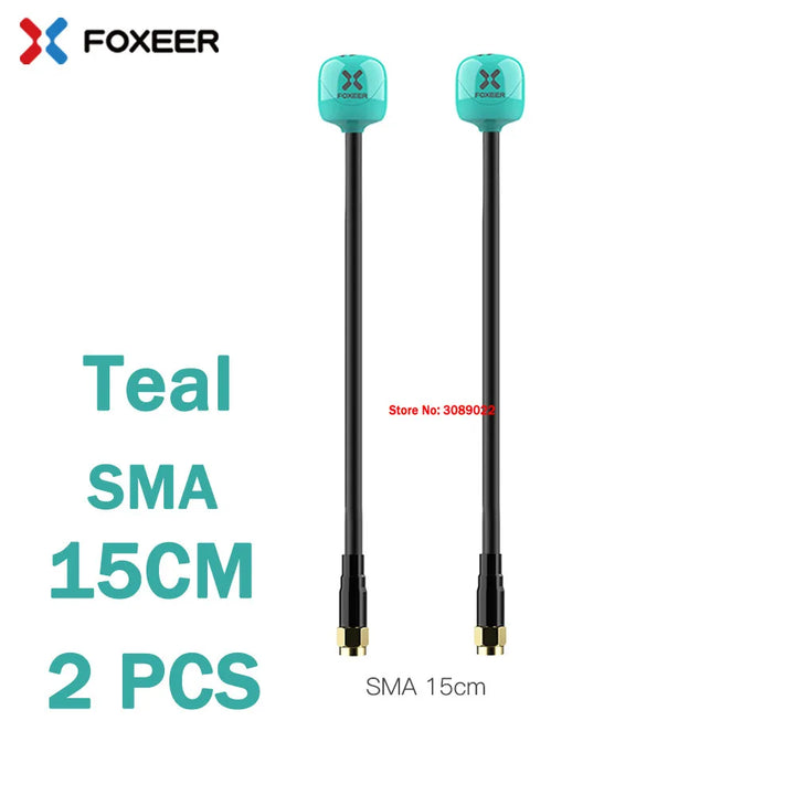 Foxeer Lollipop 4 Plus 5.8GHz FPV Antenna 2.6dBi RHCP — SMA / RP-SMA / UFL / MMCX, 1PC or 2PC