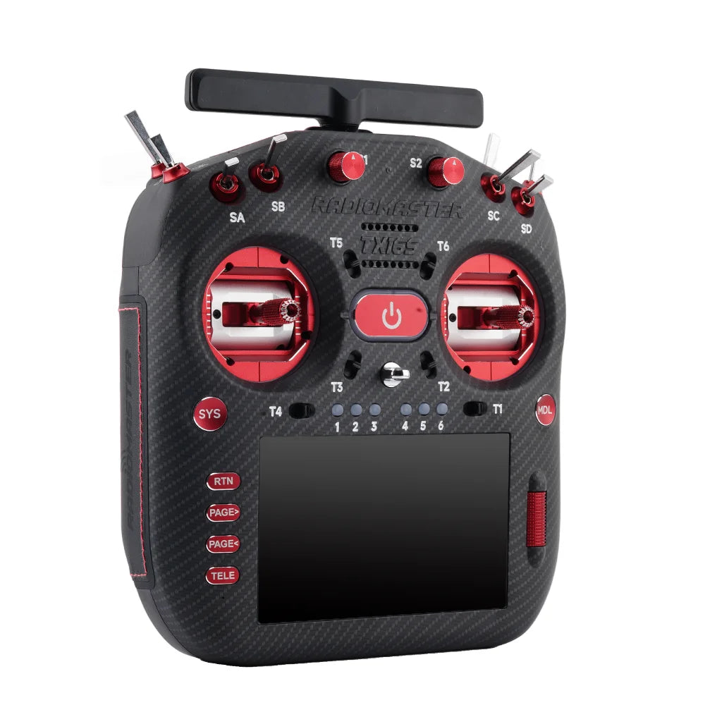 RadioMaster TX16S MK3 MAX Radio Controller - ELRS 16CH 2.4G AG02 CNC Hall Gimbals 5" IPS Touchscreen EdgeTX