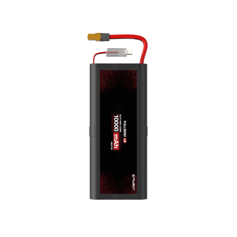 iFlight FullSend 6S 10000mAh Li-Ion Battery - Long Range FPV (XT60H)
