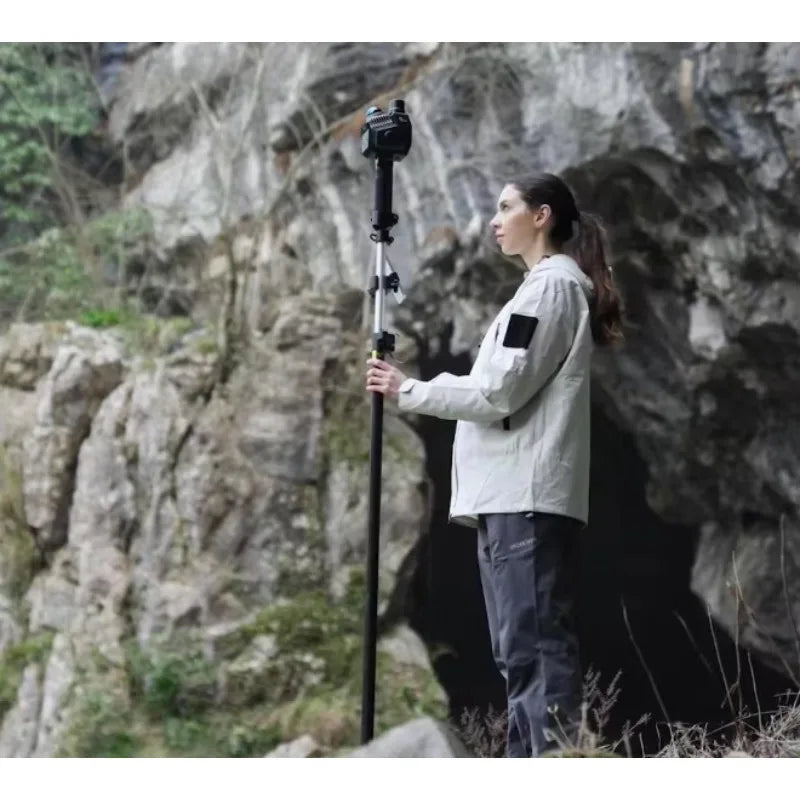 GreenValley LiGrip O2 Lite Handheld SLAM LiDAR Scanner — MLF-SLAM, RTK GNSS, Dual 12MP Panoramic, <5cm Accuracy