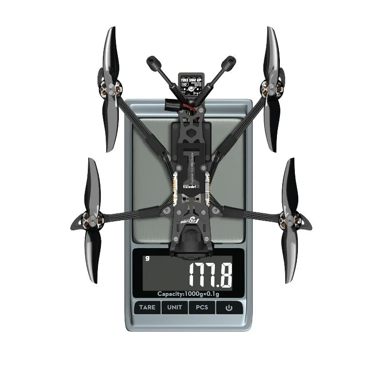 Flywoo Explorer LR4 Long Range FPV Drone - DJI O4 Pro 4K/120fps - 4 Inch Lightweight Quad