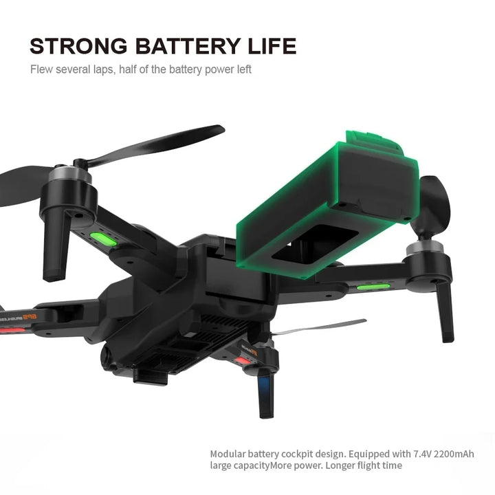 F188 Drone with 5G Wifi GPS Brushless Motor 6K HD Camera Long Flying Time Remote Control Quadcopter