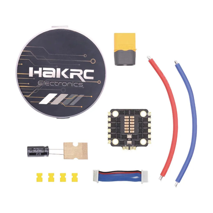 HAKRC F722 Mini V2 Flight Controller Stack with ESC 20x20mm