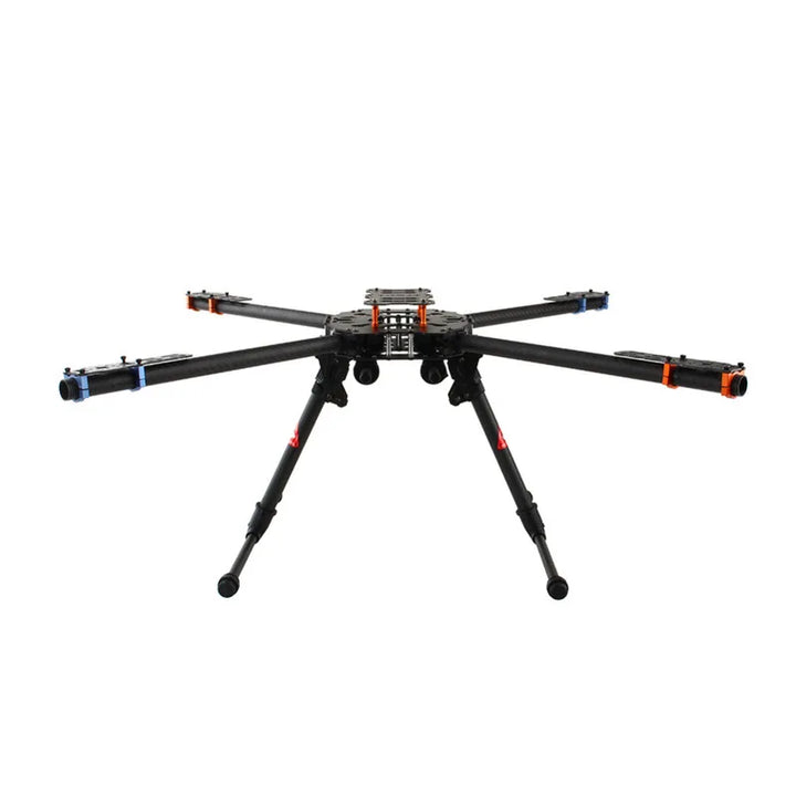 Tarot FY650 3K Pure Carbon Fiber Full Folding Hexacopter 650mm FPV Aircraft Frame TL65B01  for Aerial  Photography