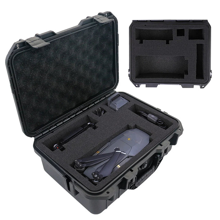 FNICEL Waterproof Hard Carry Case with Pre-Cut Sponge — Drone, FPV, Camera & Equipment Protection