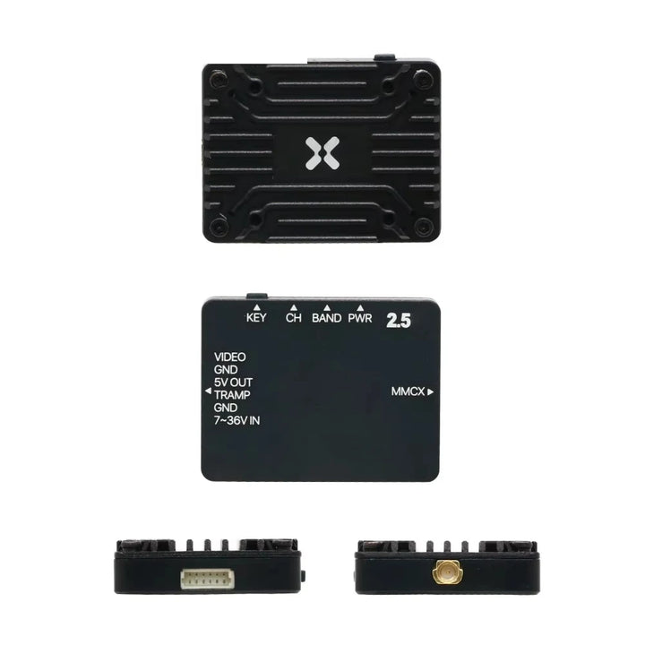 Foxeer Reaper Extreme 2.5W FPV VTX — 5.8GHz, 40CH, Pit/25/200/500mW/1.5W/2.5W, 7–36V, 20×20mm