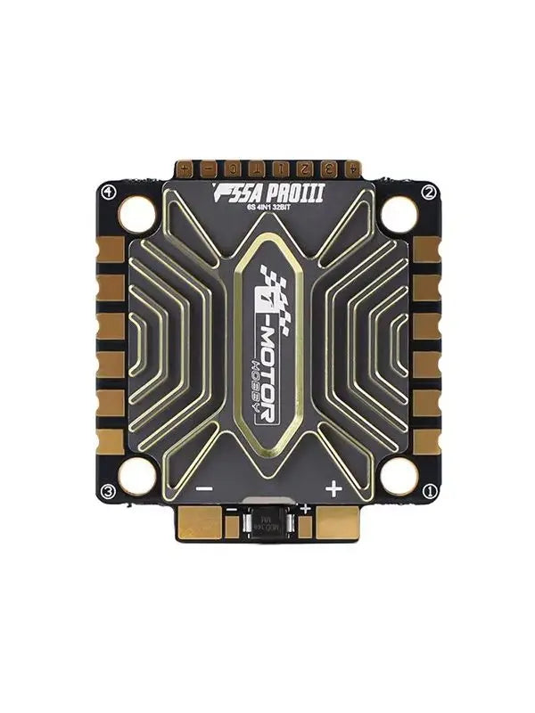 T-Motor F55A Pro III 4-in-1 ESC — 3-8S 55A AM32 32-Bit for FPV Racing, Long Range & X8 Drones