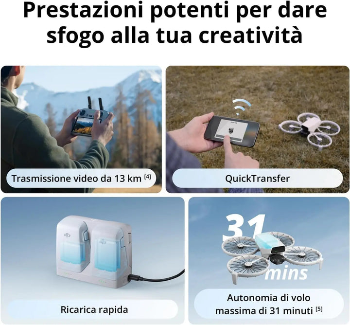 DJI Flip & Avata 2 Drone Bundles — 4K HDR, RC 2, Fly More Combo Options