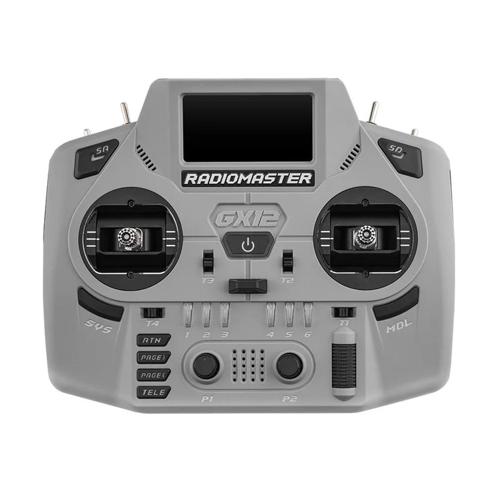 RadioMaster GX12 Crush Edition — Dual-Band ELRS Gemini-X, 1000Hz CNC Hall Gimbals, EdgeTX, 6 Colors, FCC