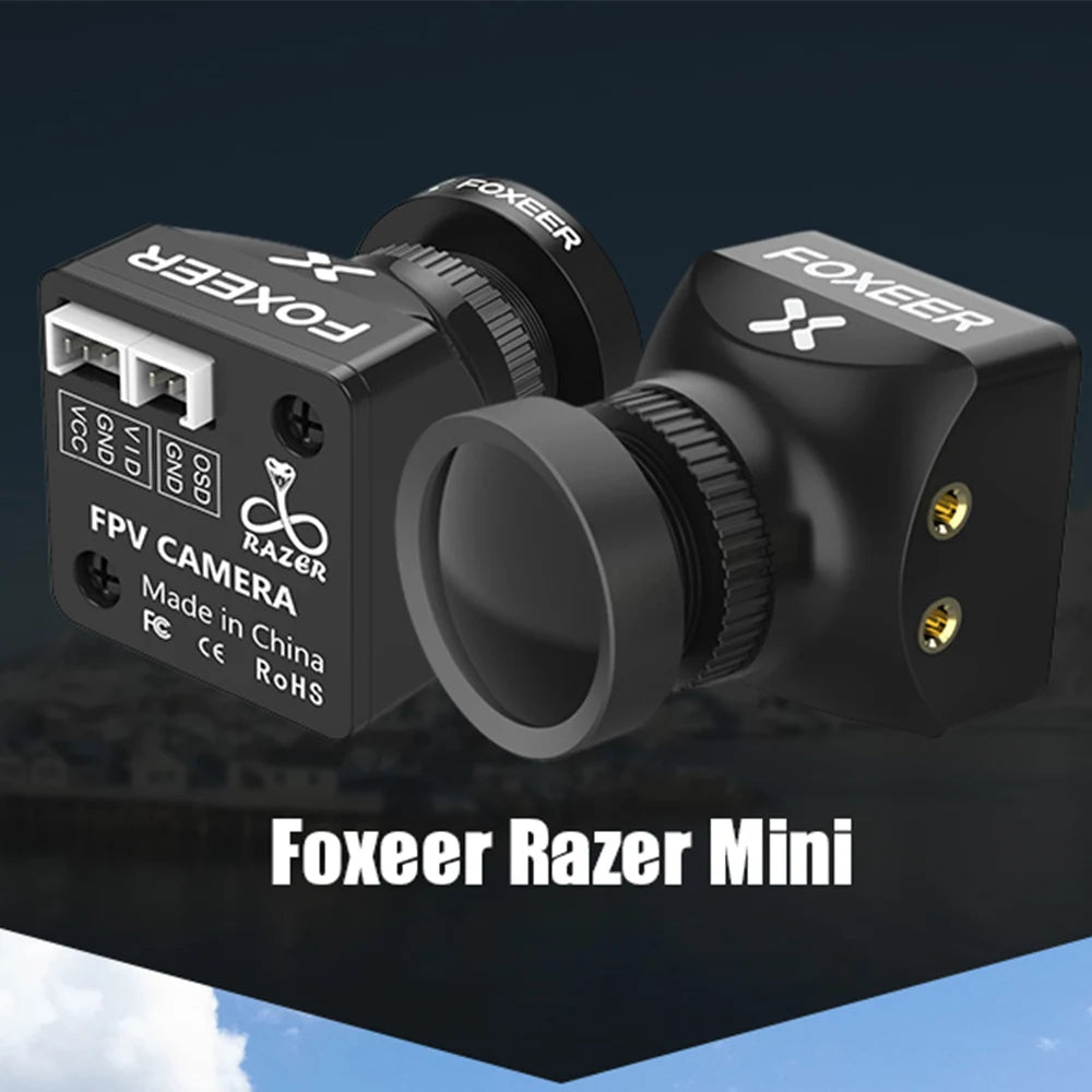 Foxeer Razer Mini V2 HD 5MP 2.1mm M12 Lens 1200TVL Standard FPV Camera ...