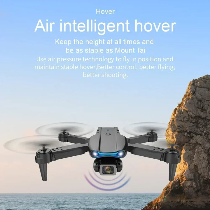 E99 Pro Drone Quadcopter Remote Control Handle Four Axis Aircraft HD 6K Photography UAV Altitude Fixation Helicopter Toys