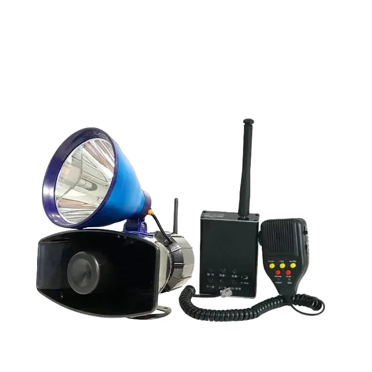 Foxtech M6 Wireless UAV Megaphone with LED Searchlight