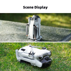 BRDRC Landing Gear for DJI Mini 4 Pro Drone Lightweight Foldable Extended Leg Protector Soft Fit for Mini 4 Pro Accessories - Thedroneflight