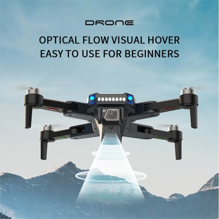 JJRC X33 8K GPS Drone with Brushless Motors, Foldable Design, Obstacle Avoidance, Dual Cameras, and Real-Time HD Transmission